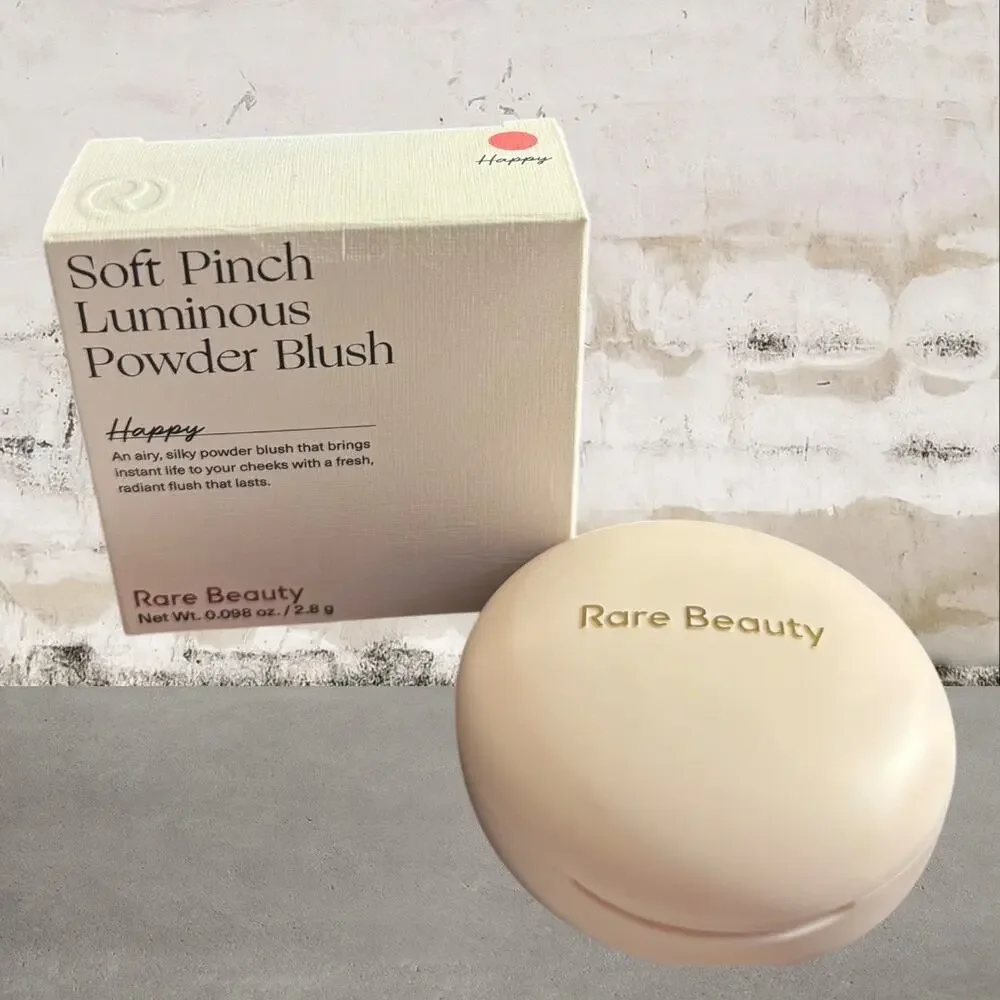 Rare Beauty $27 Soft Pinch Luminous Powder Blush in Happy NIB